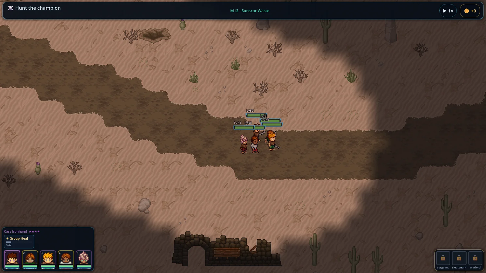 Hunting a champion across desert dunes at dawn